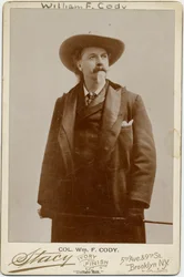 William Frederick Cody, Buffalo Bill (1846-1917), American Soldier and Performer